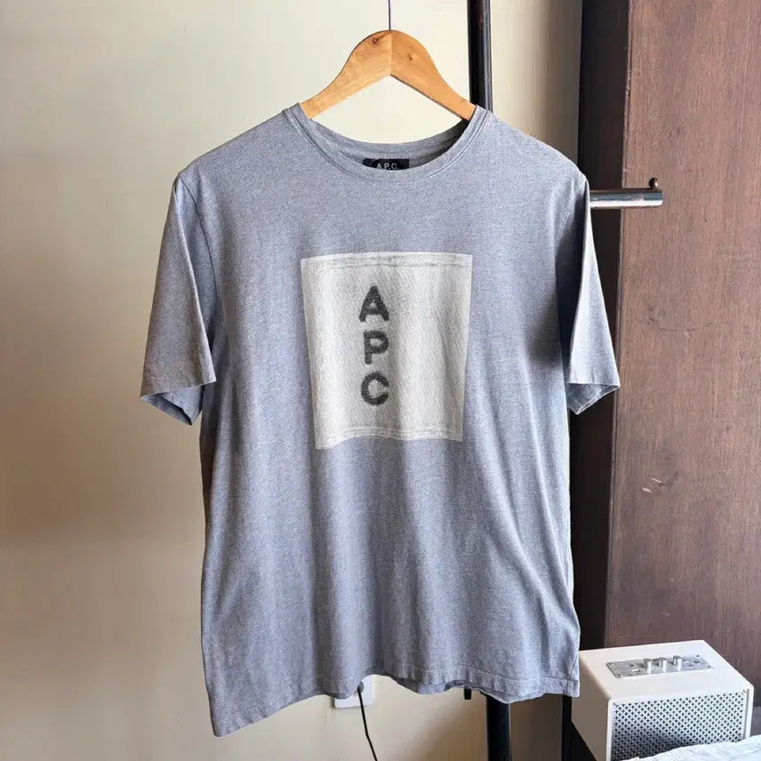 [BUNJANG] A.P.C. Logo Short Sleeve T-Shirt XL / 16920 - A.P.C. 아페쎄 로고 반팔 티셔츠