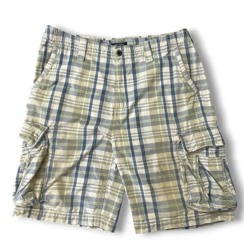 [BUNJANG] Nautica Vintage Check Cotton Pants / (38) 노티카 빈티지 체크 코튼 팬츠