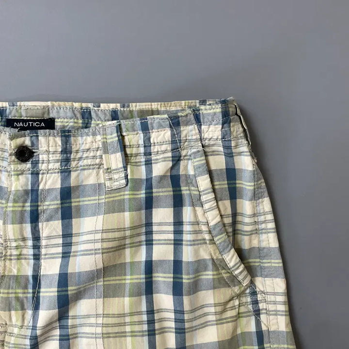 [BUNJANG] Nautica Vintage Check Cotton Pants / (38) 노티카 빈티지 체크 코튼 팬츠