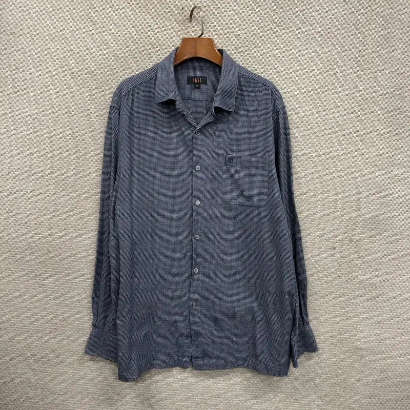 [BUNJANG] Daks Flannel Shirt 110 / 닥스 플란넬 셔츠 110 D01492