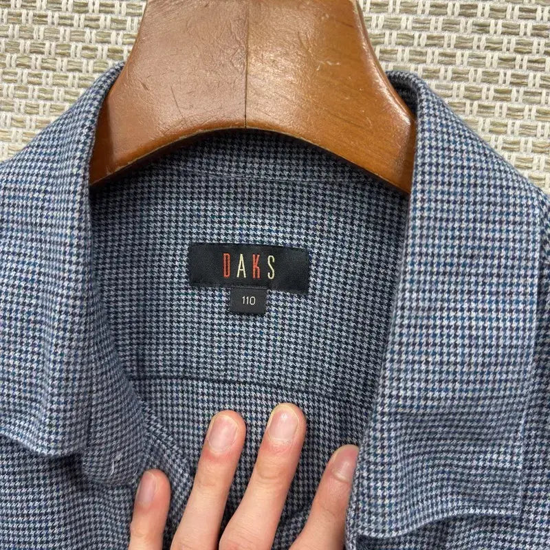 [BUNJANG] Daks Flannel Shirt 110 / 닥스 플란넬 셔츠 110 D01492