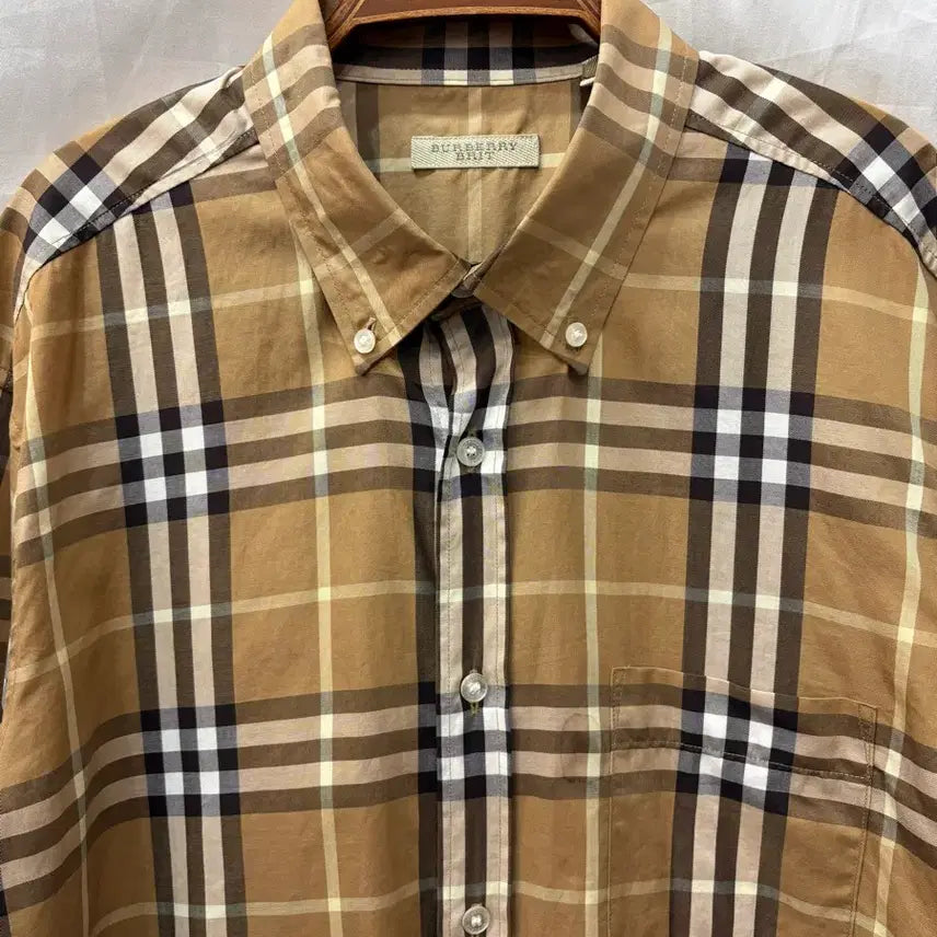 [BUNJANG] Burberry Big Check Pattern Shirt XL / 버버리 빅체크 패턴 셔츠 XL/105사이즈(정품)