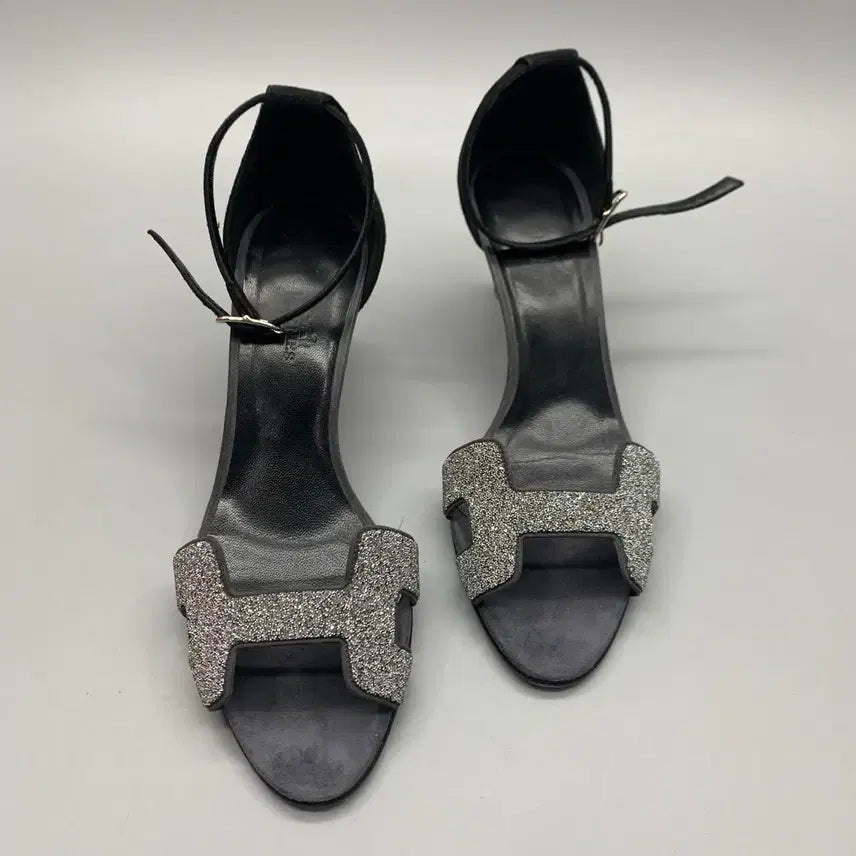 [BUNJANG] Hermes Strap Heel Pumps Sandals Size 38 / 267001592 에르메스 펌프스 스트랩 힐 샌들 38사이즈