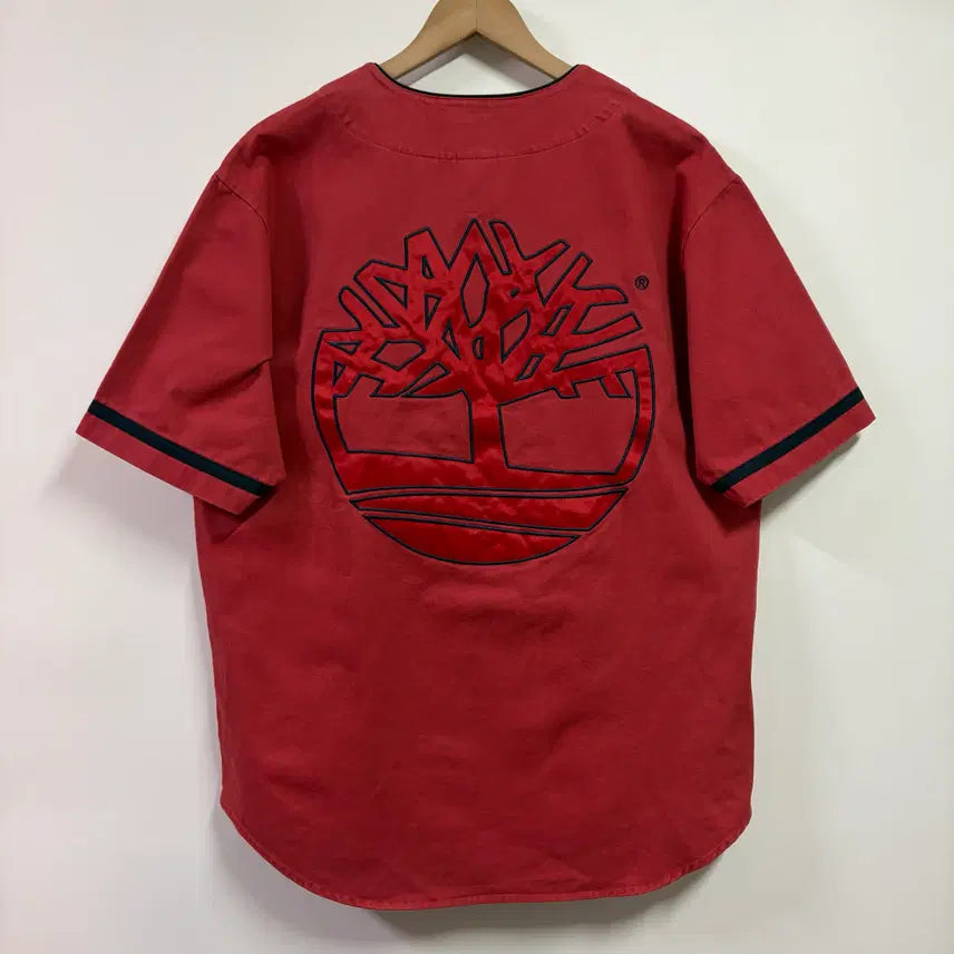 [BUNJANG] Supreme x Timberland 23SS Baseball Jersey Shirt / [M] 슈프림 x 팀버랜드 23ss 베이스볼 져지 셔츠