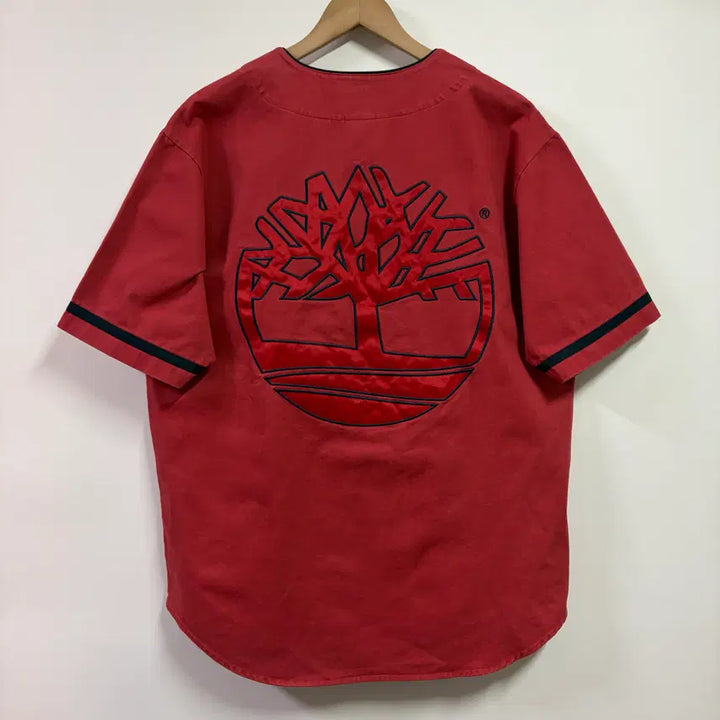 [BUNJANG] Supreme x Timberland 23SS Baseball Jersey Shirt / [M] 슈프림 x 팀버랜드 23ss 베이스볼 져지 셔츠