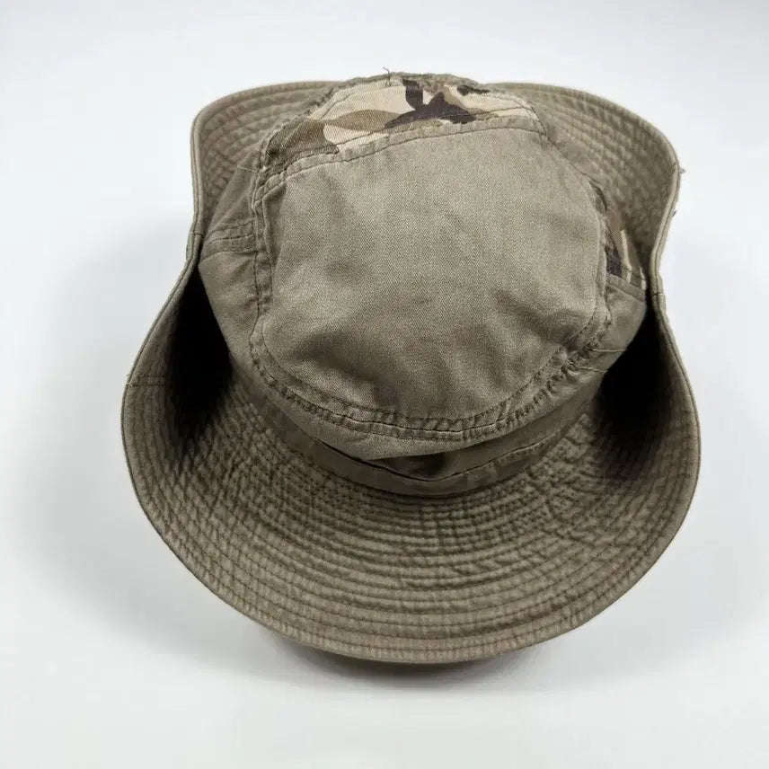 [BUNJANG] Vintage Beige Bucket Hat / VTG 빈티지 베이지 벙거지 버킷햇 모자