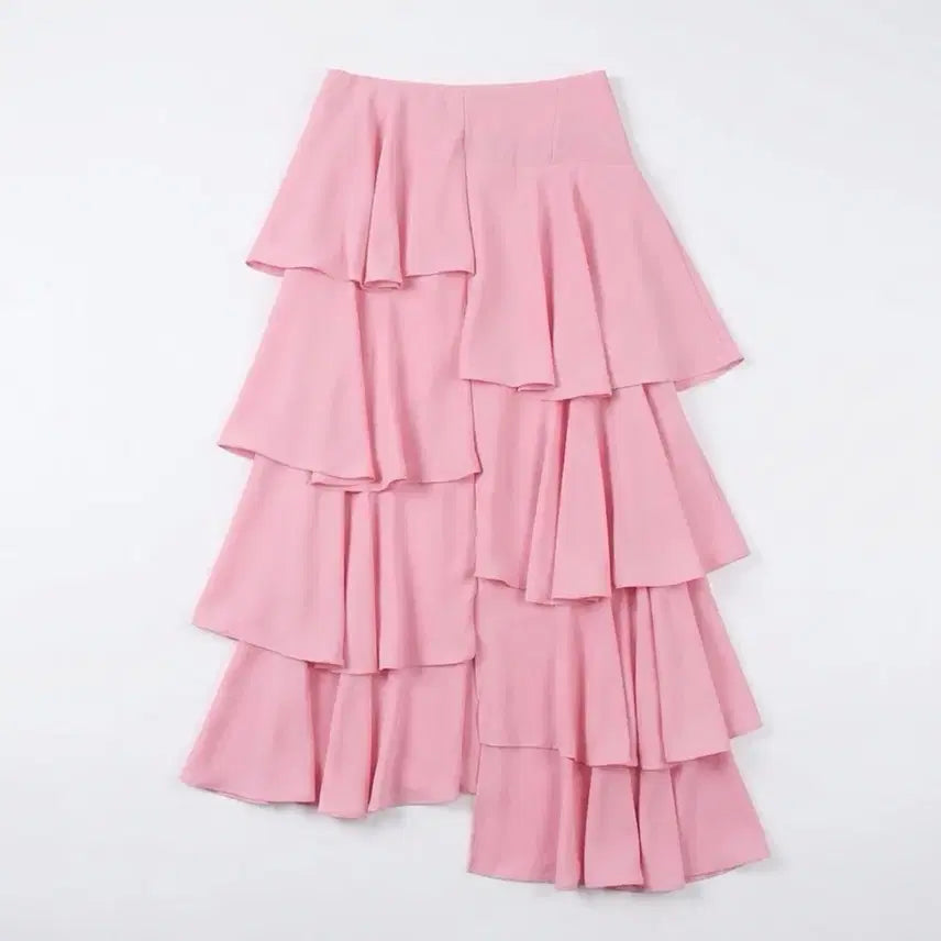 [SOLD OUT] 여성S / 기네스 캉캉 연핑크 스커트PK 37-104