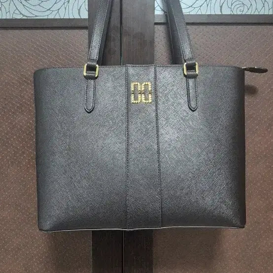 [BUNJANG] Daks Black Calfskin Shoulder Bag / 닥스 블랙 소가죽 숄더백