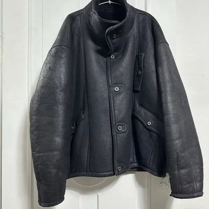 [BUNJANG] Marithe Francois Girbaud x Avirex Leather Mustang Jacket L / 마리떼프랑소와저버 아비렉스 무스탕