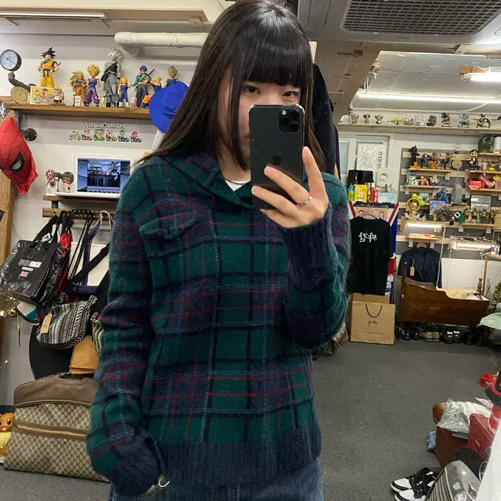 [BUNJANG] Ralph Lauren Rugby Shawl Collar Pure Wool Knit / Ralph lauren 랄프로렌 Rugby 숄카라 퓨어 울 니트