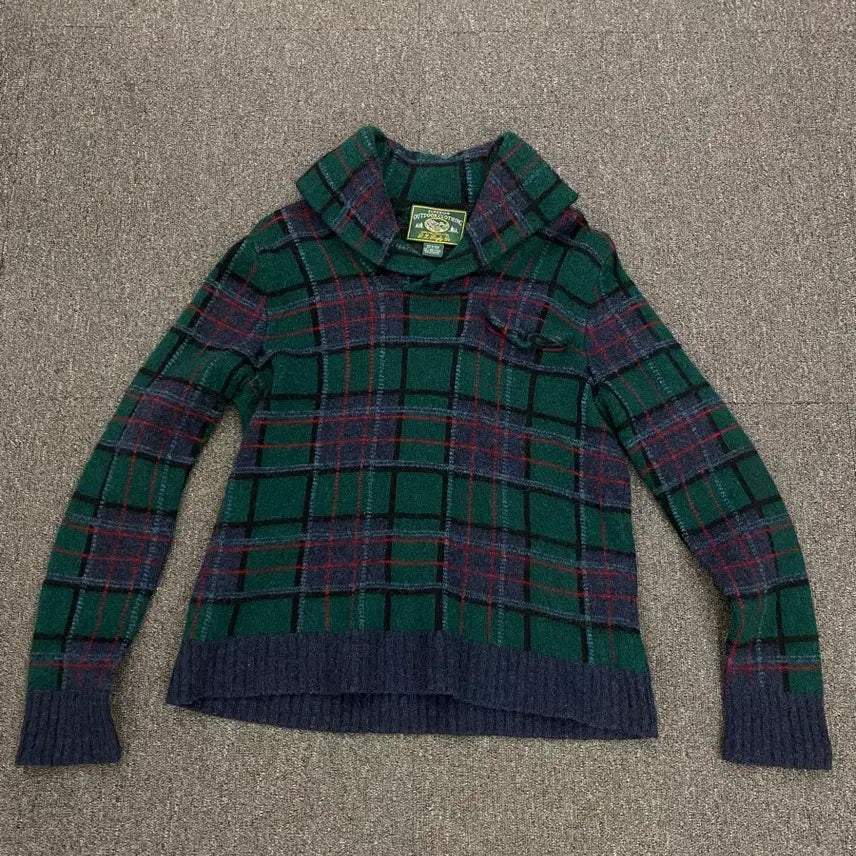 [BUNJANG] Ralph Lauren Rugby Shawl Collar Pure Wool Knit / Ralph lauren 랄프로렌 Rugby 숄카라 퓨어 울 니트