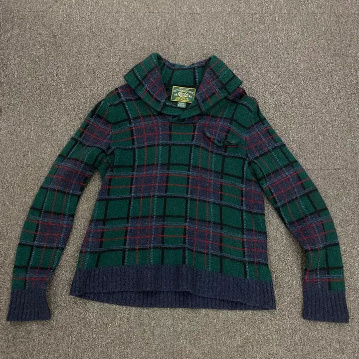 [BUNJANG] Ralph Lauren Rugby Shawl Collar Pure Wool Knit / Ralph lauren 랄프로렌 Rugby 숄카라 퓨어 울 니트
