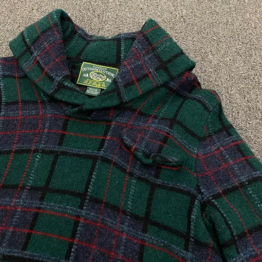 [BUNJANG] Ralph Lauren Rugby Shawl Collar Pure Wool Knit / Ralph lauren 랄프로렌 Rugby 숄카라 퓨어 울 니트