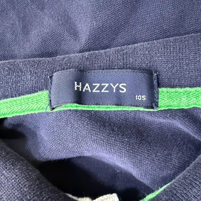 [BUNJANG] Hazzys Collar Short Sleeve T-Shirt / 105 헤지스 카라 반팔 티셔츠 0427T