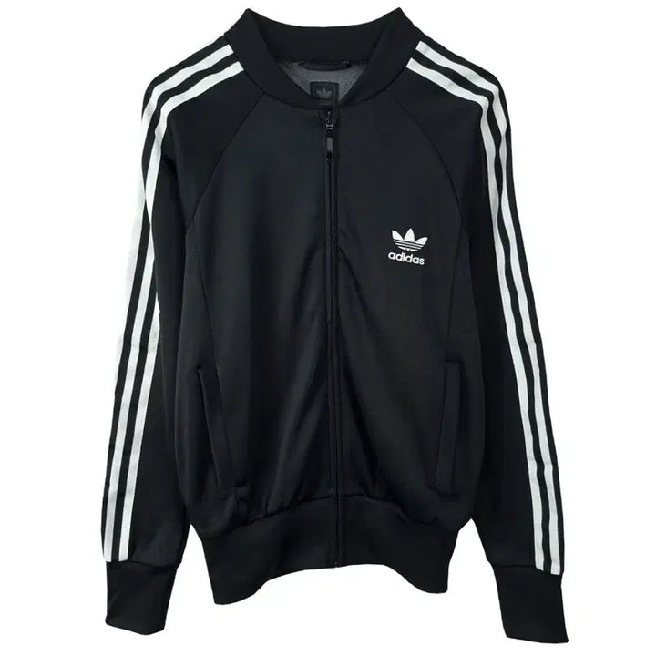 [BUNJANG] Adidas Embroidered Firebird Logo Superstar Track Jacket / 아디다스 불꽃 로고 자수 슈퍼스타 져지 트랙탑 집업 자켓 M20509