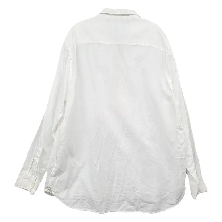 [BUNJANG] Zara White Linen Blend Shirt XL / 자라 화이트 린넨 셔츠 XL