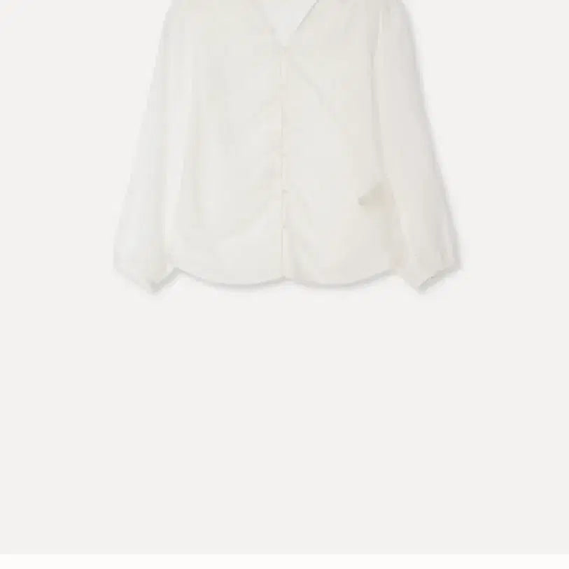 [BUNJANG] Howus Add Sheer Blouse / 호와스 Add Sheer Blouse