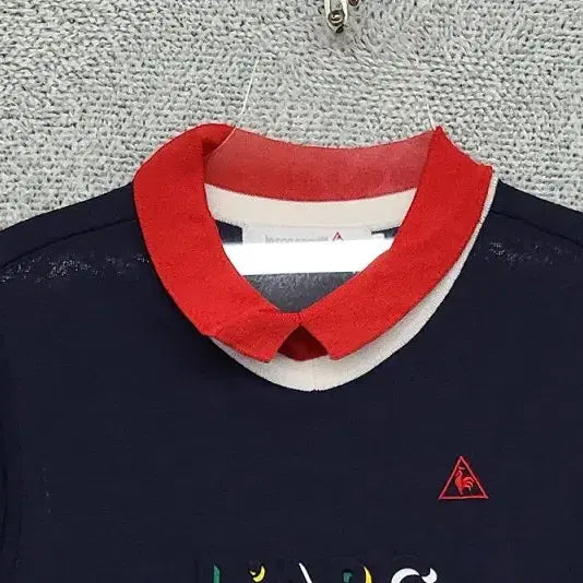 [BUNJANG] Le Coq Sportif Printing Navy Golf Knit Vest (Size M) / 르꼬끄 스포츠 프린팅 네이비 골프 니트 조끼 M