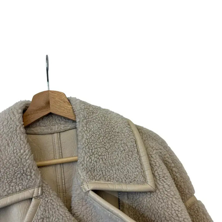 [BUNJANG] Studio Tomboy Shearling Muffler Jacket Size F / 스튜디오 톰보이 양털 무스탕 자켓 F 정품