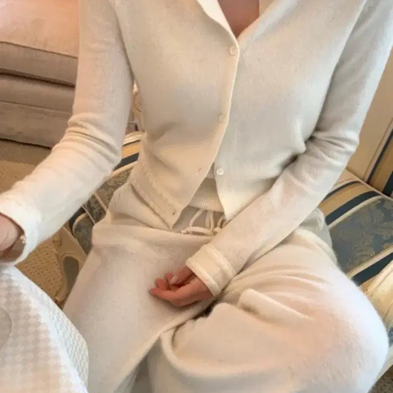 [BUNJANG] Leplaine Sophie Cardigan Set / 르플레인 소피 가디건 세트