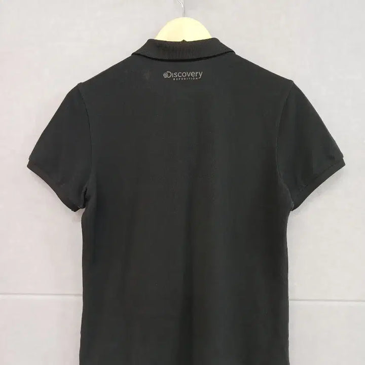 [BUNJANG] Discovery Expedition Black Short Sleeve Polo T-Shirt / 디스커버리 익스페디션 블랙 반팔 폴로티