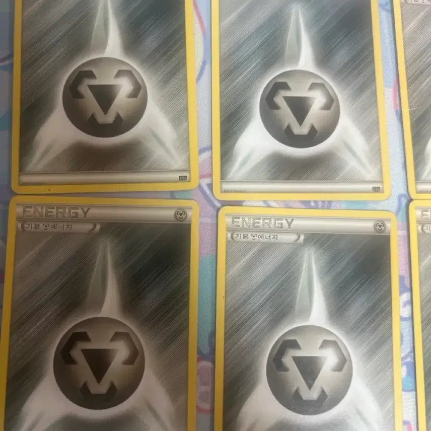 [BUNJANG] Pokemon Cards Vintage Basic Steel Energy Bundle Set / 포켓몬카드 고전 기본 강철 에너지 일괄