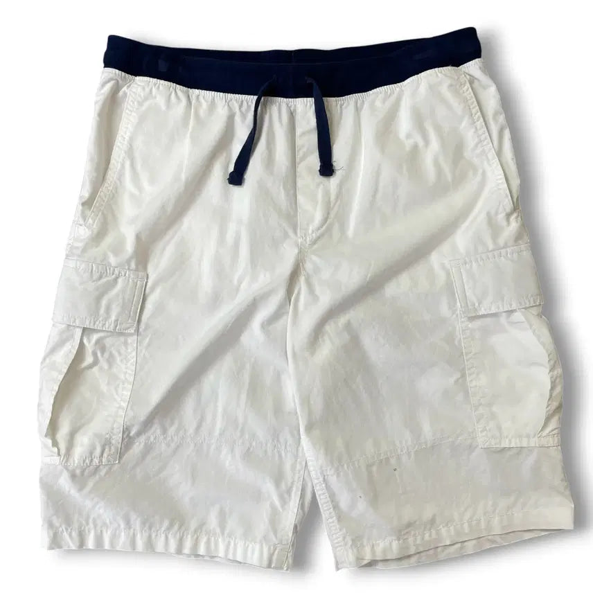 [BUNJANG] Polo Ralph Lauren Boys L White Cargo Banding Shorts / 폴로랄프로렌 화이트 카고 밴딩 숏팬츠 보이즈L