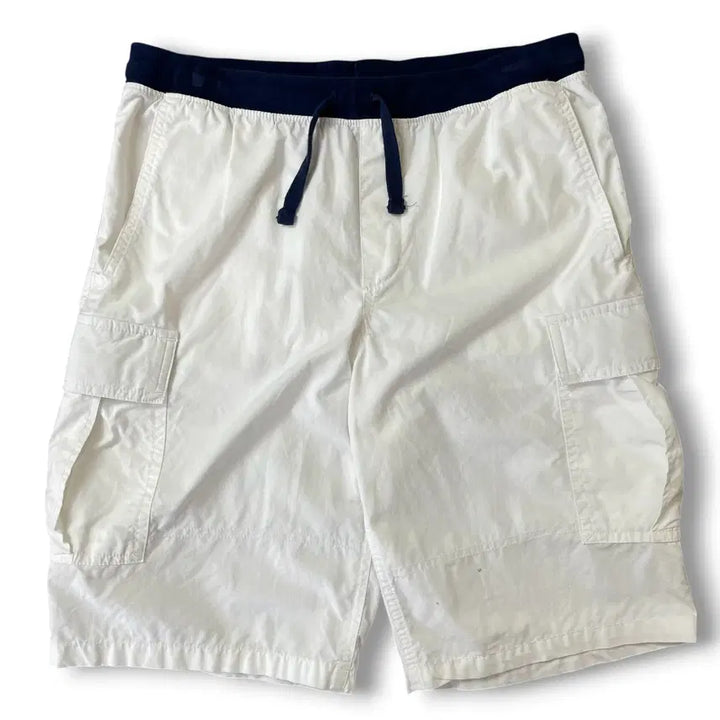[BUNJANG] Polo Ralph Lauren Boys L White Cargo Banding Shorts / 폴로랄프로렌 화이트 카고 밴딩 숏팬츠 보이즈L