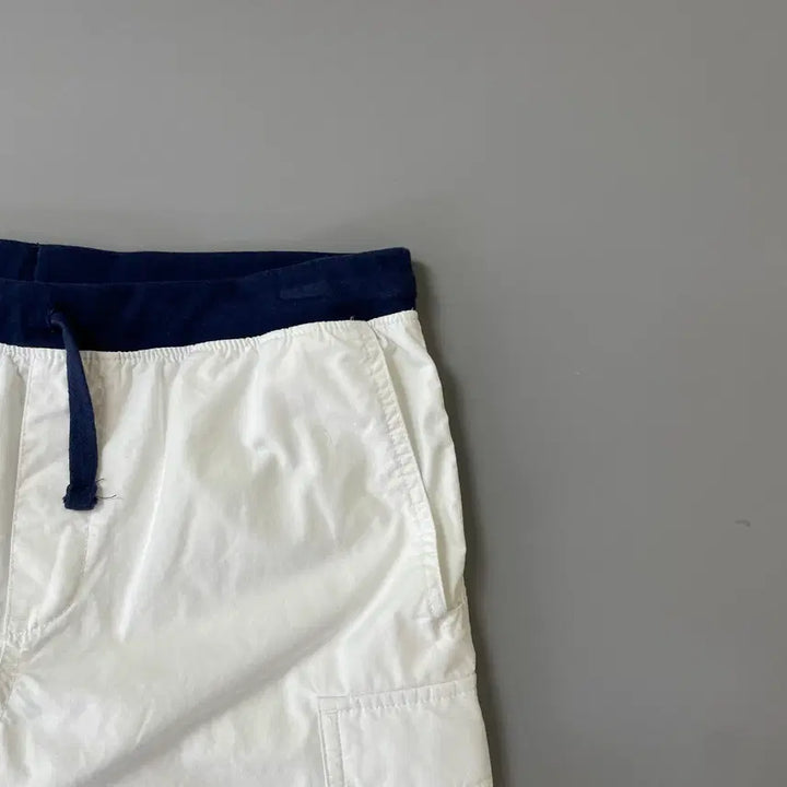 [BUNJANG] Polo Ralph Lauren Boys L White Cargo Banding Shorts / 폴로랄프로렌 화이트 카고 밴딩 숏팬츠 보이즈L