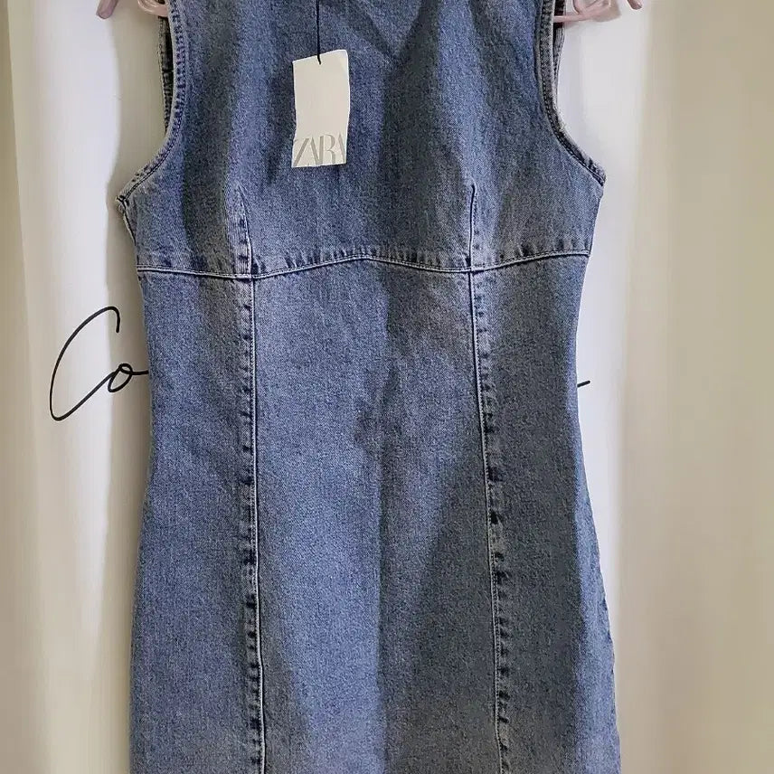 [BUNJANG] Zara Denim Mini Dress New / 자라 데님 미니 원피스 새상품