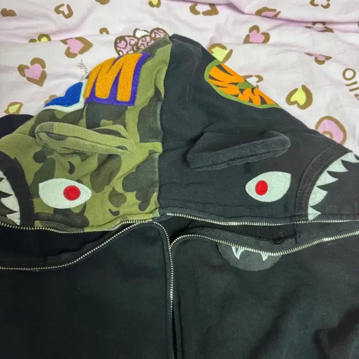 [BUNJANG] BAPE Medicom Toy Bearbrick Collaboration Hoodie XXL / 베이프 메디콤토이 베어브릭 후드집업 XXL