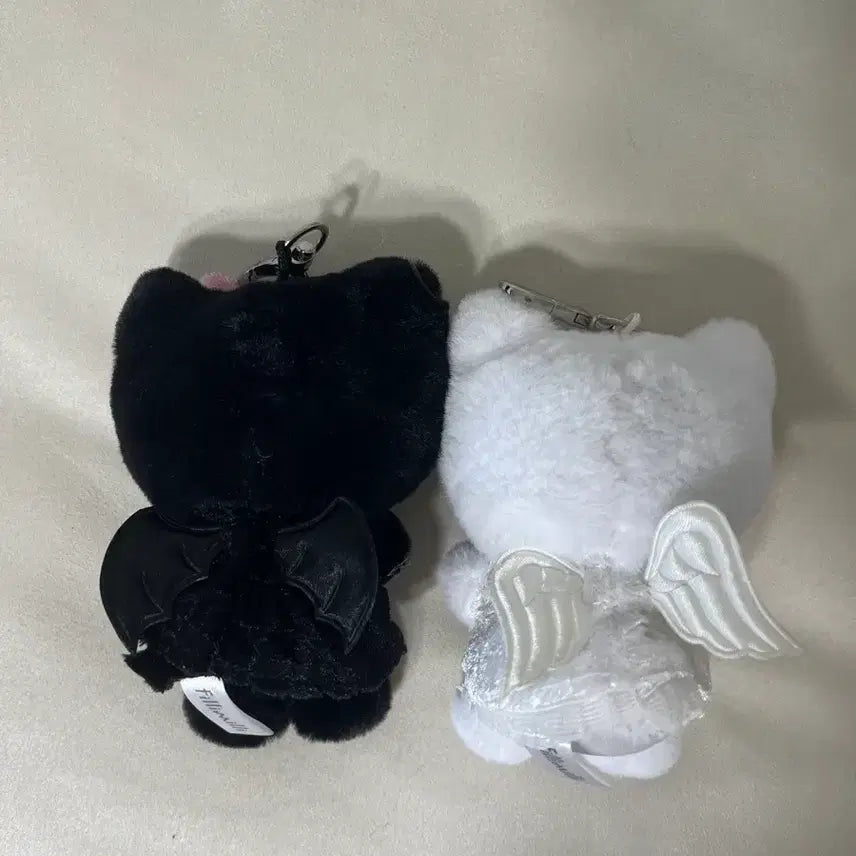 [BUNJANG] Filimili Hello Kitty Angel &amp; Devil Keychain Set / (새제품) 필리밀리 헬로키티 천사 악마 키링 세트