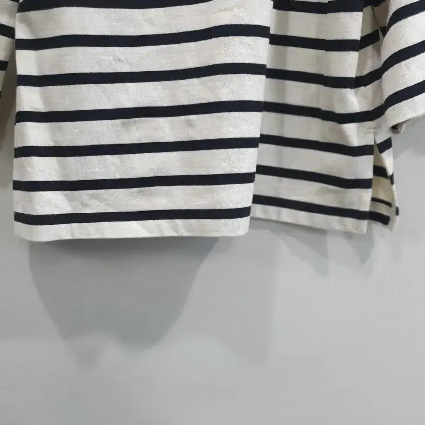 [BUNJANG] Atelier Lucy Showset Lucky Chouette Striped Short Sleeve T-Shirt / 아뜰리에 루시 쇼셋 [럭키슈에뜨]스트라이프 반팔 티셔츠