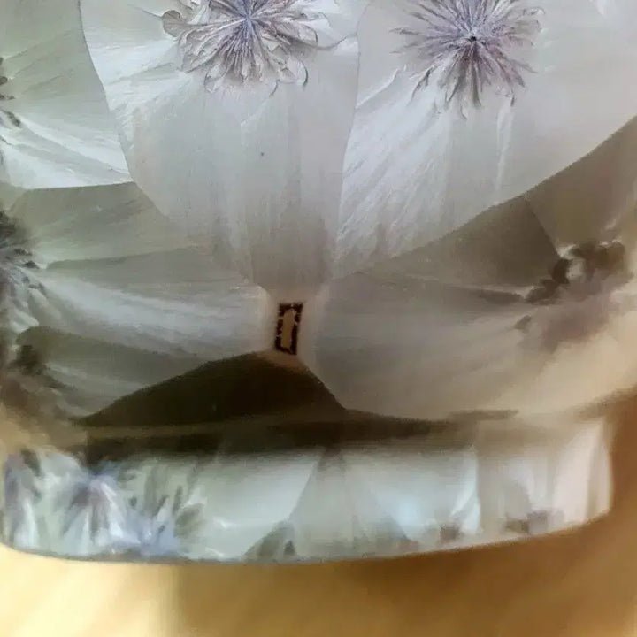 [BUNJANG] Myongdo Pottery Crystal Glaze Ceramic Vase / 결정유 자기