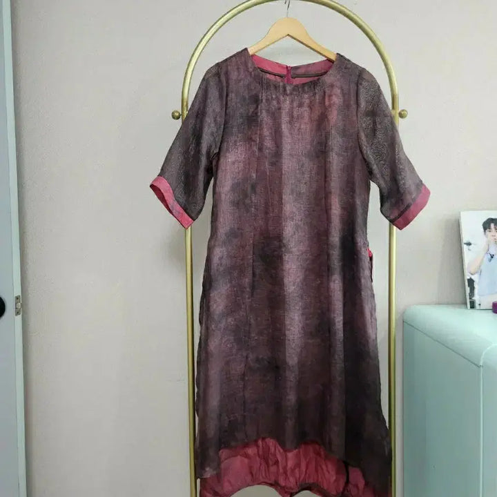 [BUNJANG] 100% Rayon Layered Dress / 인견100%레이어드 원피스