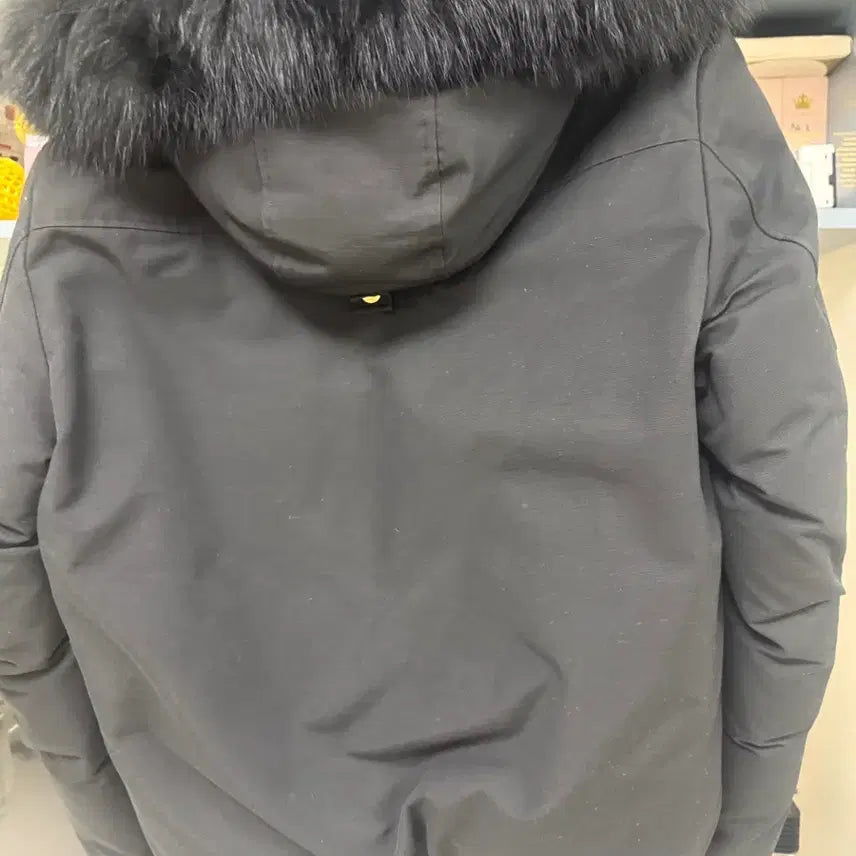 [BUNJANG] Mooosnackle Black Padded Jumper / 무스너클 블랙 패딩 점퍼