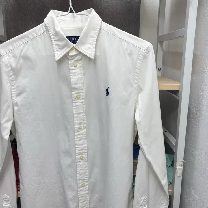 [BUNJANG] Polo Ralph Lauren White Long Sleeve Shirt Women&