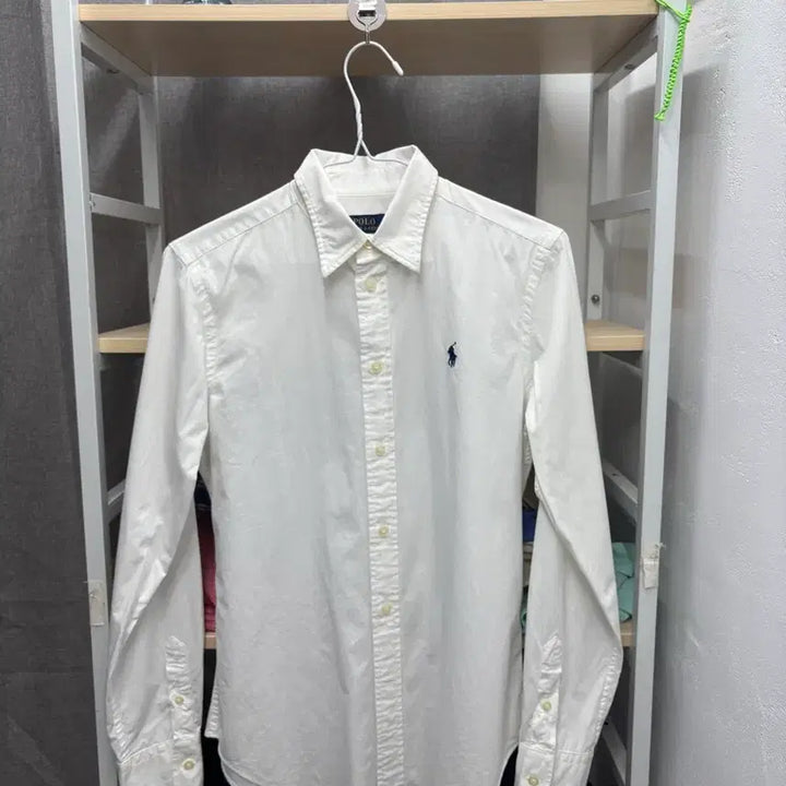 [BUNJANG] Polo Ralph Lauren White Long Sleeve Shirt Women&