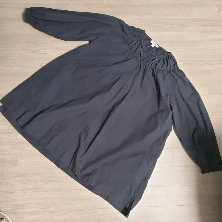 [BUNJANG] COS Dark Shirring Long Dress - Size S / COS 코스 다크 셔링  롱  원피스 s