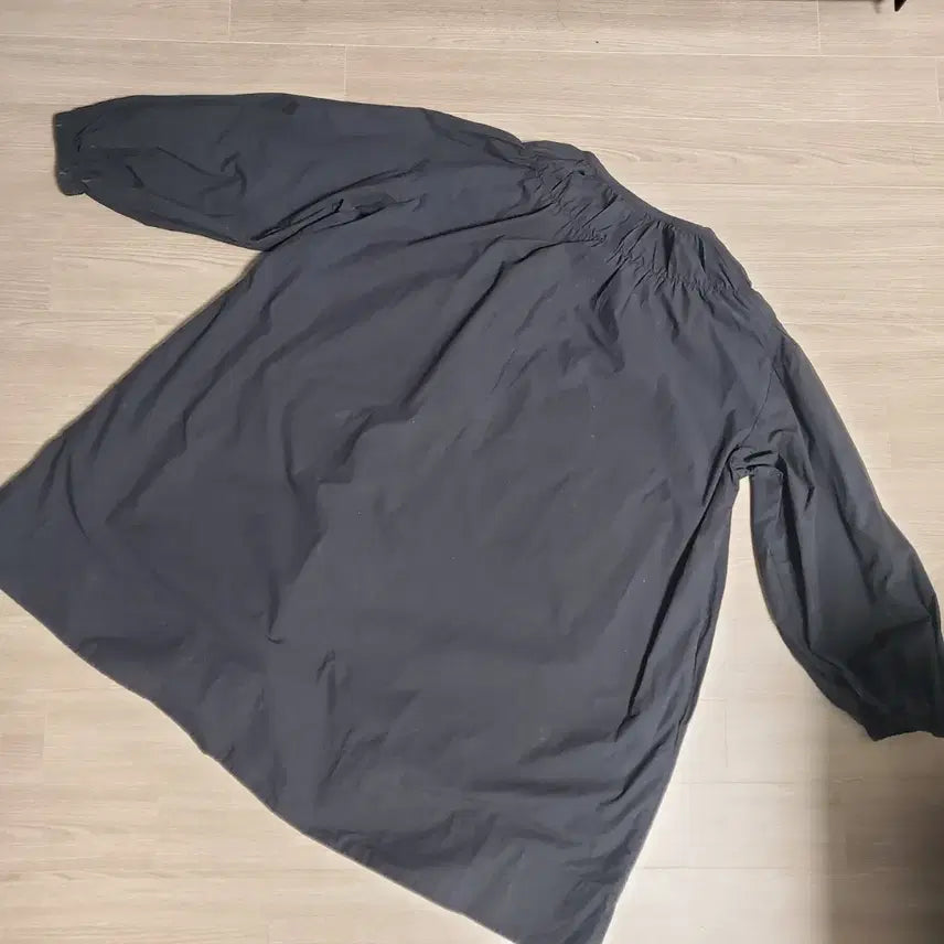 [BUNJANG] COS Dark Shirring Long Dress - Size S / COS 코스 다크 셔링  롱  원피스 s
