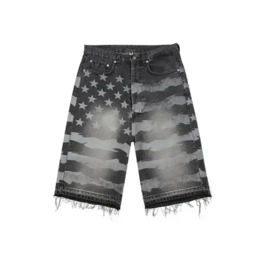 [BUNJANG] Wesken "American Flag" Bermuda Shorts / [2] 웨스켄 wesken 성조기 버뮤다 팬츠