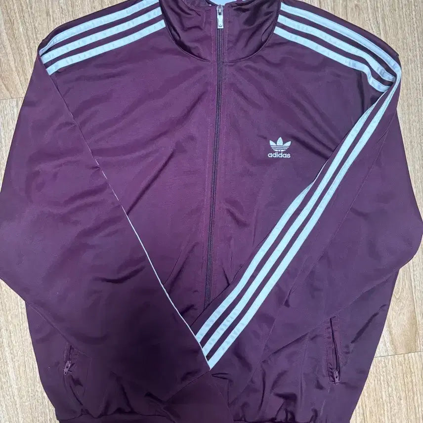 [BUNJANG] Adidas Jersey Burgundy L / 아디다스 저지 버건디