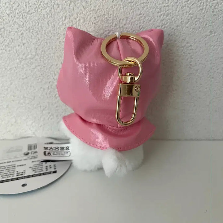 [BUNJANG] Charles Choi Raincoat Cat Plush Keychain / 찰스초이 비옷 고양이 인형 봉제인형 키링