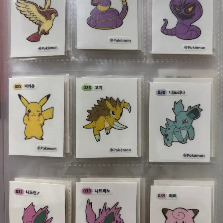 [BUNJANG] Pokemon Stickers 1st Generation Bundle Set / 포켓몬띠부씰 1세대