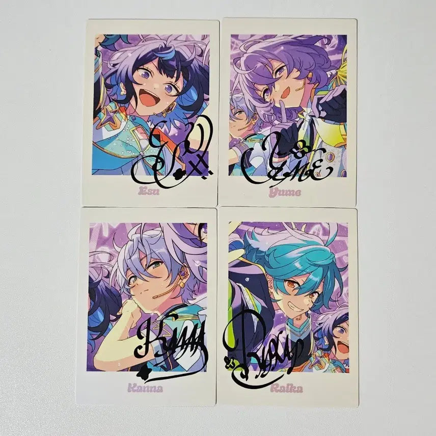 [BUNJANG] Ensemble Stars! Raika Fuyume 10th Anniversary Phatos Card / 앙스타 에스 라이카 후유메 칸나 10주년 파샷츠
