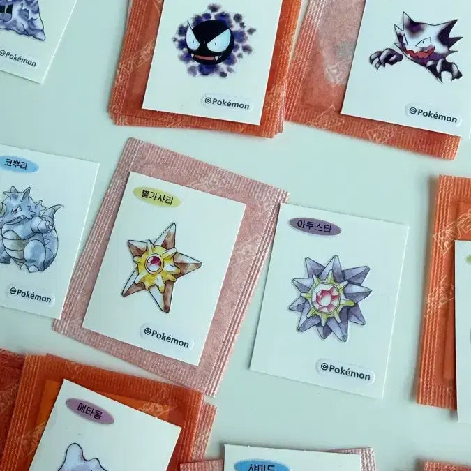 [BUNJANG] New Pokémon 30th Anniversary Artworks Stickers / 신상 포켓몬 아트 워크 띠부씰 팝니다 오리지널