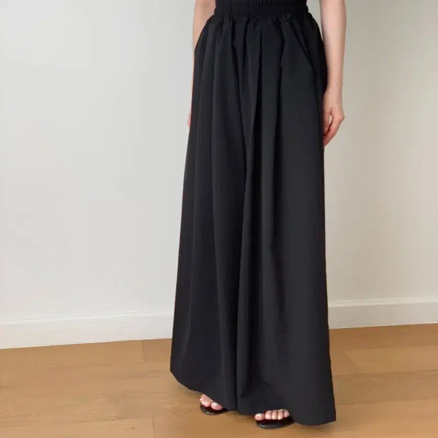 [BUNJANG] Bissini Ice Cooling Slacks (Black) / 바이씨니 얼음땡슬랙스(블랙)