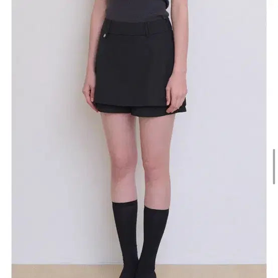 [BUNJANG] Micene Mini Skirt Shorts (Plus Size) / 미케네 미니 스커트 쇼츠 빅사이즈