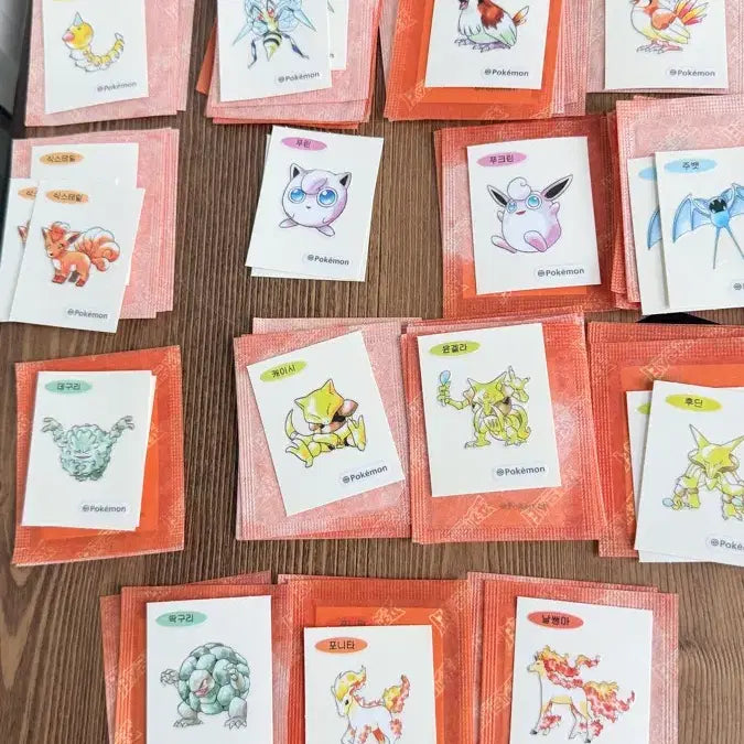 [BUNJANG] Pokemon 30th Anniversary Artwork TCG Stickers (Sealed) / 신상 포켓몬 띠부씰 판매 거이 전종 다 있음 실시간 변동