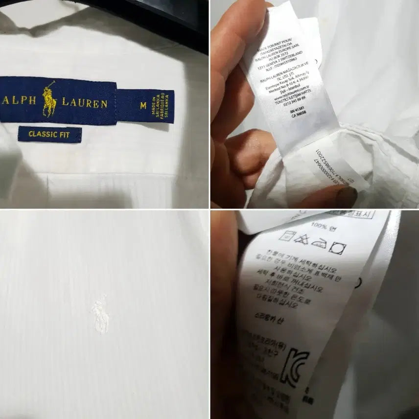 [BUNJANG] Ralph Lauren Polo Classic Fit 100% Cotton Shirt / 랄프로렌 폴로 클래식핏 면100% 남방